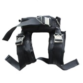 商用蹦极床跳床配件蹦极三挂钩安全带儿童安全带户外兜护套1 5岁