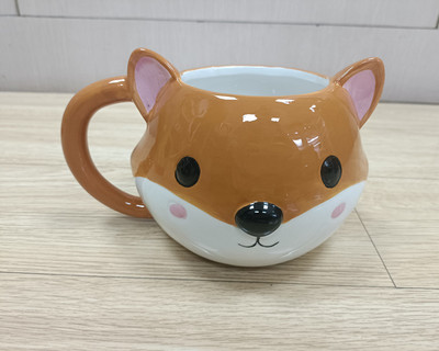 马克杯彩绘陶瓷可爱男友