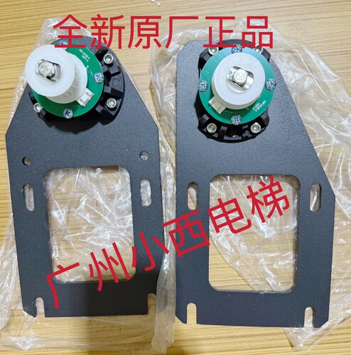 YVBP90展鹏电梯门机皮带轮总成支架客梯货梯门电机支架编码器总成