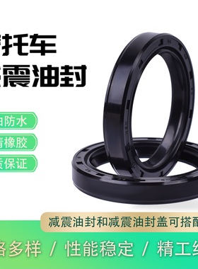 适用宝马R80GS川崎GPZ1000雅马哈XVZ/VMAX1200摩托车前叉减震油封