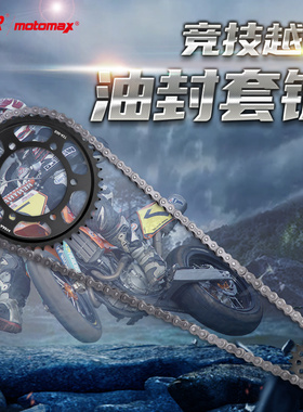 适配雅马哈MT-01 XJR1300改装前后牙盘链轮静音油封链条套链配件