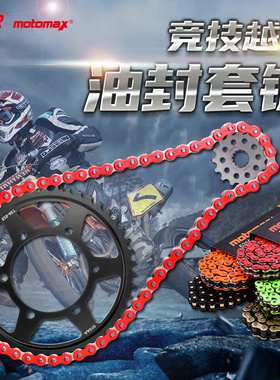 适配Tirumph凯旋Street Triple660 765R链轮大小齿轮套链油封链条