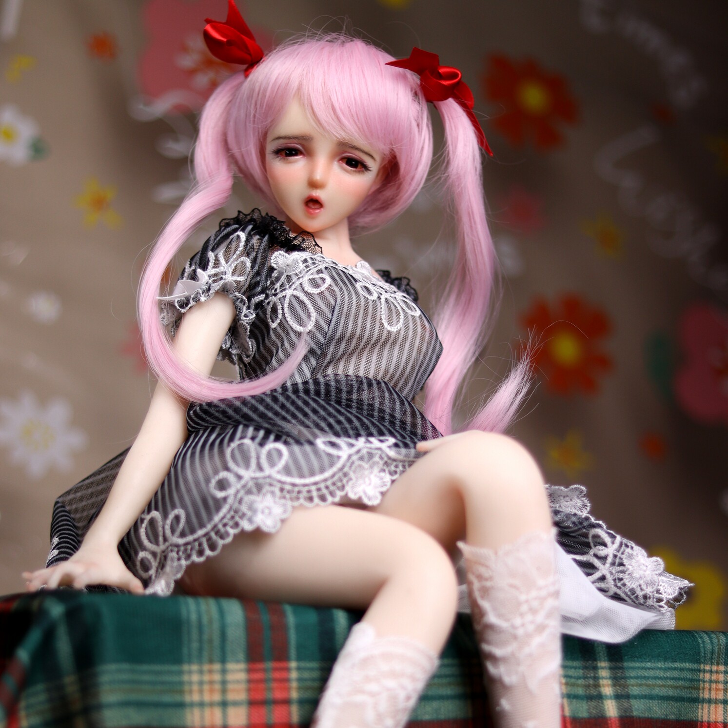 3分动漫可动手办bjd娃娃二次元硅胶机箱模玩软体美女性感兵人摆件