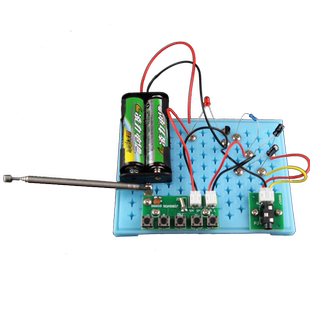 自制收音机高清数字调频无线电广播电子科技制作发明DIY手工材料