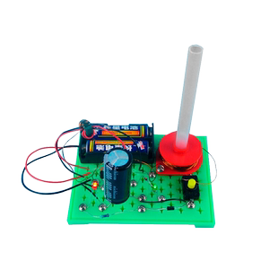 趣味科学小实验套装小学生初中教具大炮课堂电子套件电生磁电磁炮