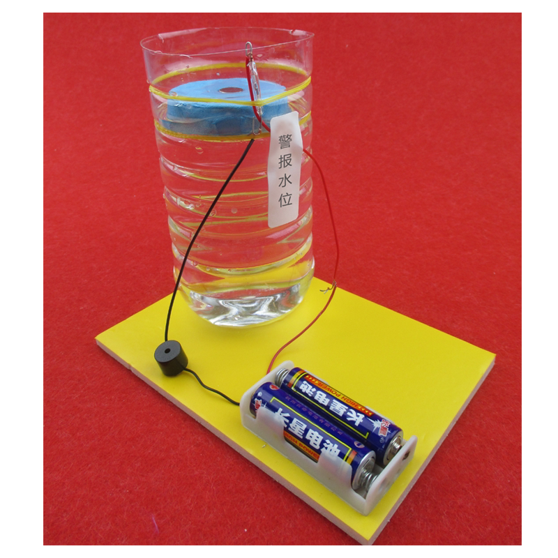 干簧管水位报警器学生科技制作发明创造作业diy手工steam教玩具材