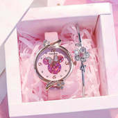 森女系手表女韩版 简约小巧文艺百搭初中小学生儿童小清新可爱潮流