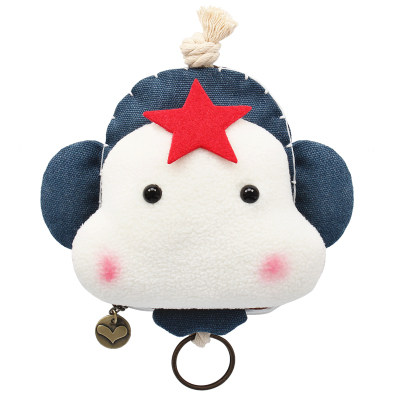 Three-color patch Cartoon literature Pull out key case the republic of korea lovely Mini Zero purse canvas Pendantsin the Leather/Lady bags/Men's bag, Wallets  category - from Buy2taobao.com to provide professional Taobao agent buy service
