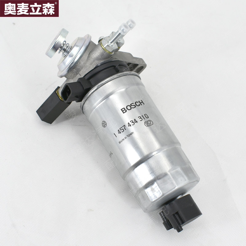 竣达汽配 适用江铃汽车宝典宝威陆风X6欧3柴油滤芯柴滤总成带传感