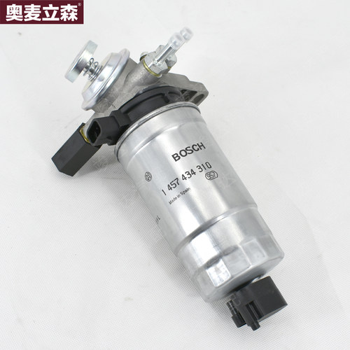 竣达汽配 适用江铃汽车宝典宝威陆风X6欧3柴油滤芯柴滤总成带传感