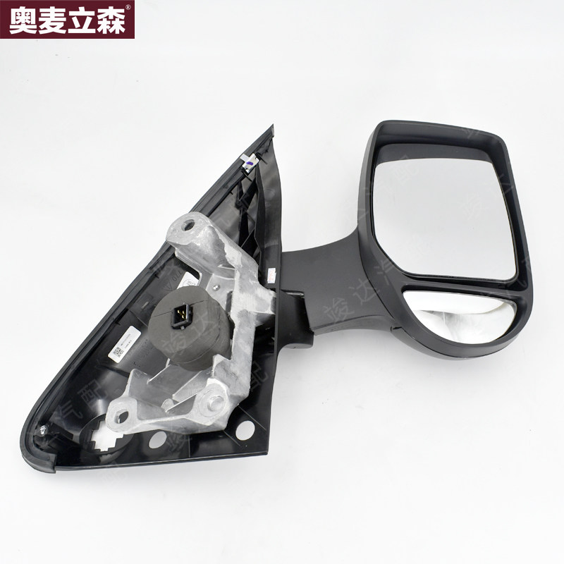 竣达汽配适用于江铃福特新世代全顺V348倒车镜后视镜倒后镜反光镜