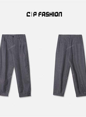 AR | CP轻奢【配腰带】宽松休闲哈伦休闲长裤C00916CK243