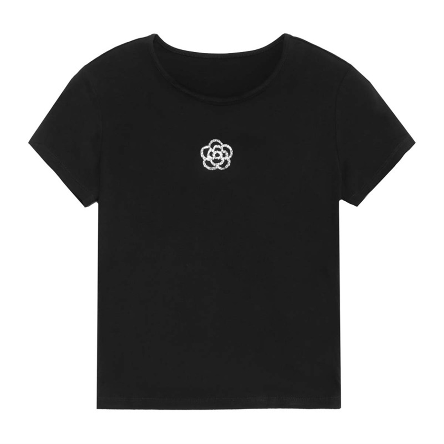 AR “胤刃黛髣”丨紧密重工山茶花短袖T恤C81068DT251