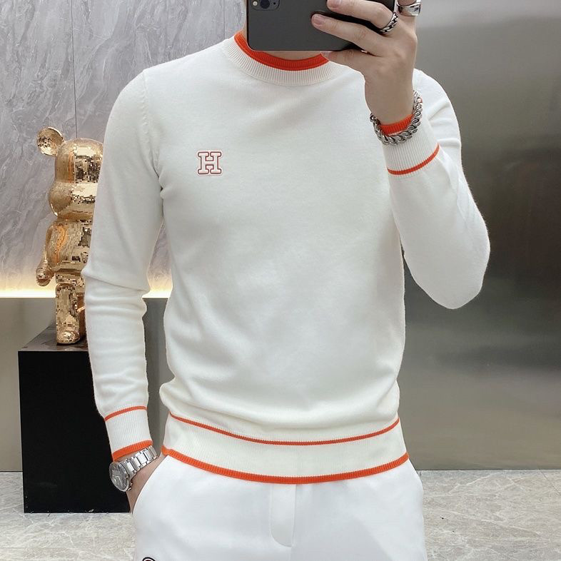 高档毛衣男2025秋冬潮牌字母刺绣圆领长袖衫百搭潮牌帅气针织衫男,男装,针织衫/毛衣,淘宝优惠券,粉丝福利购,淘宝优惠卷