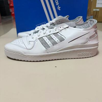 阿迪达斯三叶草Forum 84 Low男子低帮牛皮革复古时尚休闲鞋FY7997