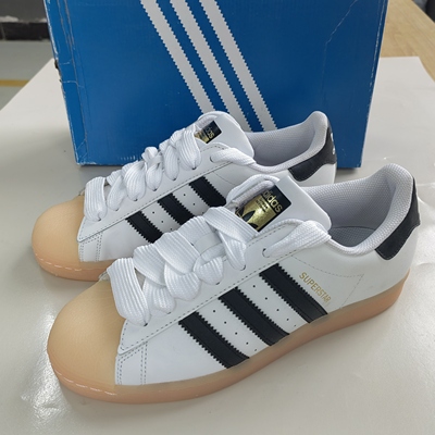 Adidas 三叶草Superstar 80s女子贝壳头经典鞋 FW3553