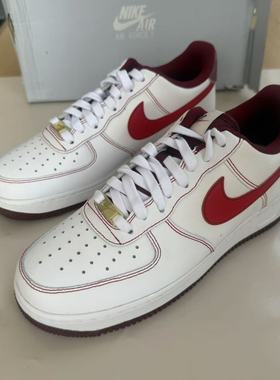 耐克Air Force 1空军一号AF1 First Use白蓝红男子板鞋DA8478-101