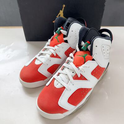 Air Jordan 6 Retro Wheat 女子防滑减震实战篮球鞋 384665-145
