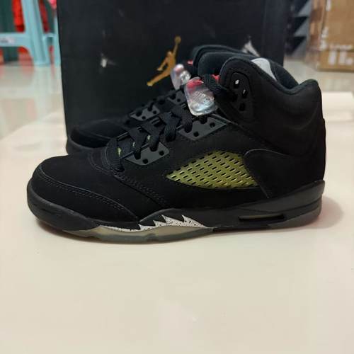 Nike AIR JORDAN 5 RETRO OG AJ5 男子黑银篮球鞋845036-003
