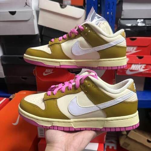 Nike Dunk Low SE 米棕色 低帮 女款 休闲运动板鞋FD8683-700