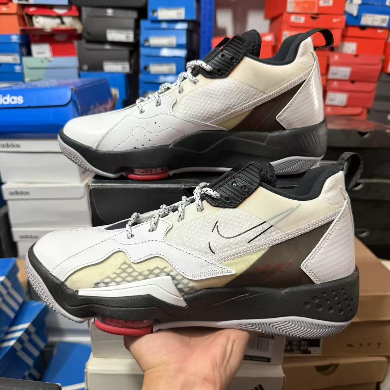 Nike耐克 Air Jordan Zoom 92 AJ男子实战缓震篮球鞋 CK9183-106