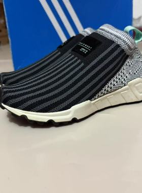 阿迪达斯 三叶草 EQT 轻便休闲袜套女板鞋 B37528 B37532