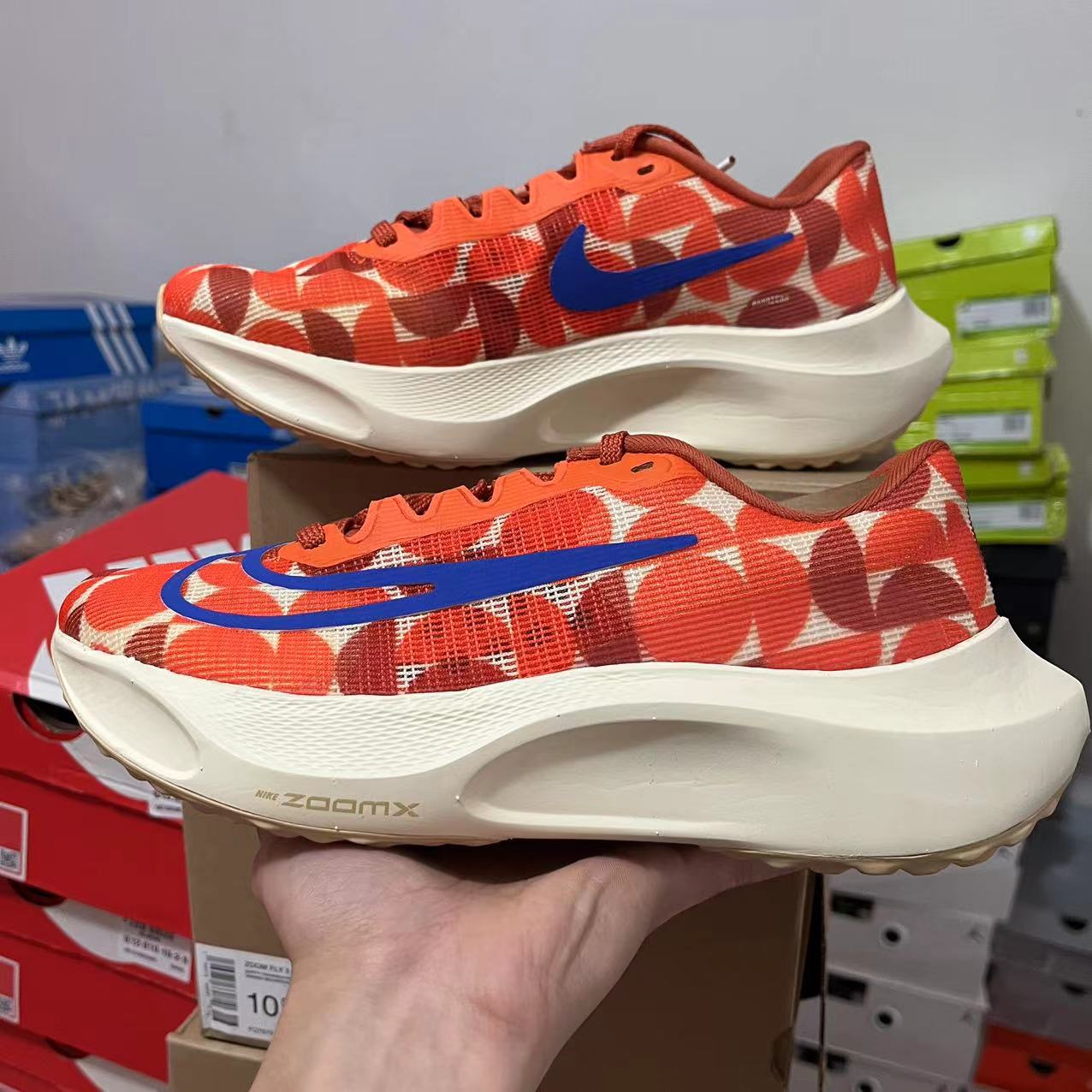Nike耐克男鞋ZOOM FLY 5训练缓震运动鞋竞速碳板跑步鞋FQ7679-800