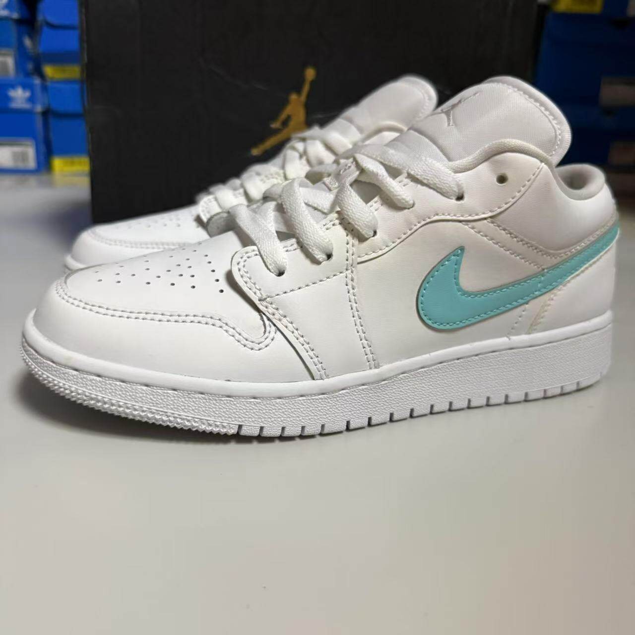 Nike Air Jordan 1 Low AJ1 GS 四色鸳鸯 彩钩 糖果 CW7035-100