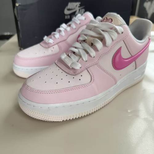 Nike Air Force 1 AF1空军一号 白粉 运动休闲低帮板鞋HM3696-661