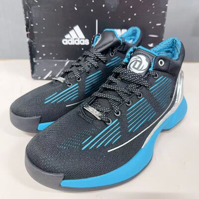 Adidas/阿迪达斯 GAMETALKER 罗斯 男子场下高帮篮球鞋EH2458