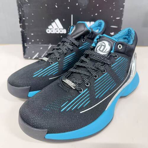Adidas/阿迪达斯 GAMETALKER 罗斯 男子场下高帮篮球鞋EH2458