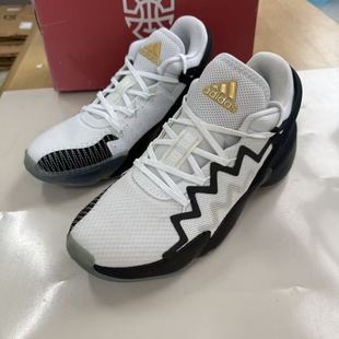 Adidas阿迪达斯 D.O.N. ISSU 米切尔2 男子运动实战篮球鞋 FW9034
