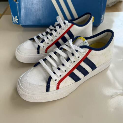 Adidas/阿迪达斯三叶草NIZZA 男女经典低帮帆布鞋 GZ8656