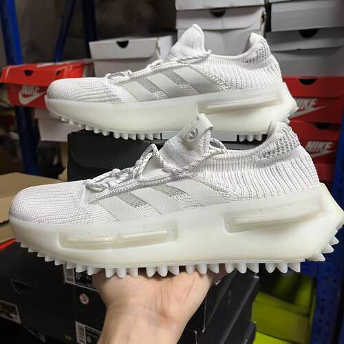 阿迪达斯 Adidas 三叶草男 NMD_S1 厚底 BOOST 潮流休闲鞋 GW4652