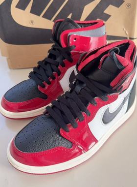 Air Jordan 1 Zoom CMFT AJ1乔1 黑白红 公牛 篮球鞋CT0979-610