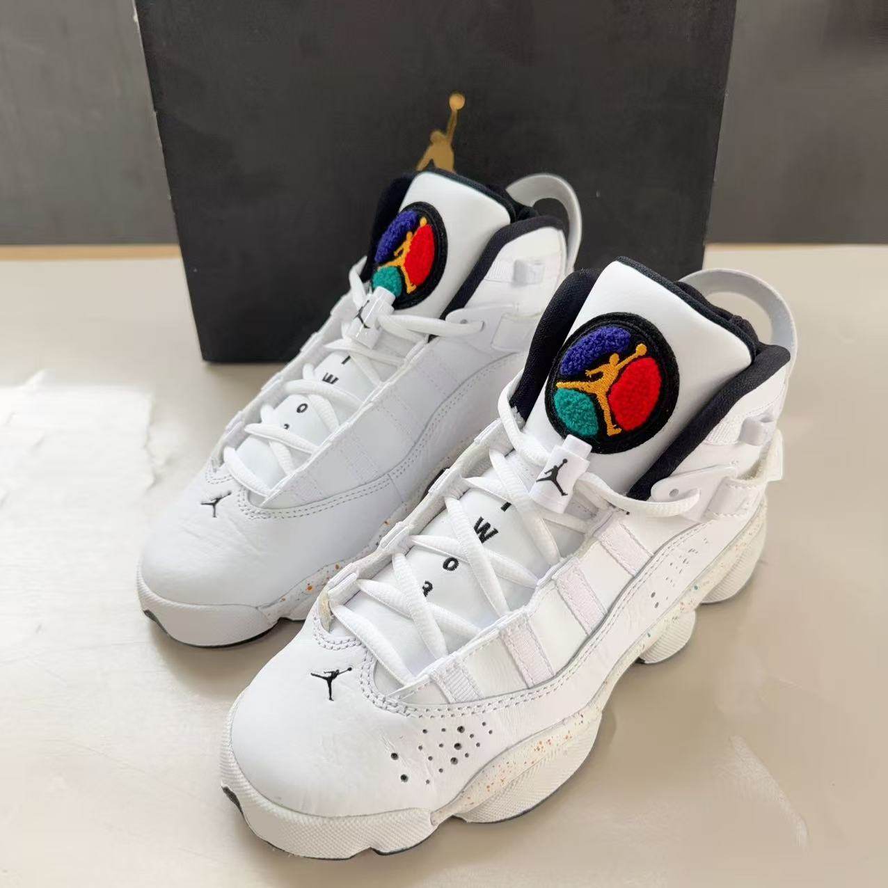 Nike耐克 JORDAN 6 RINGS 六冠王 女子休闲运动篮球鞋323419-100