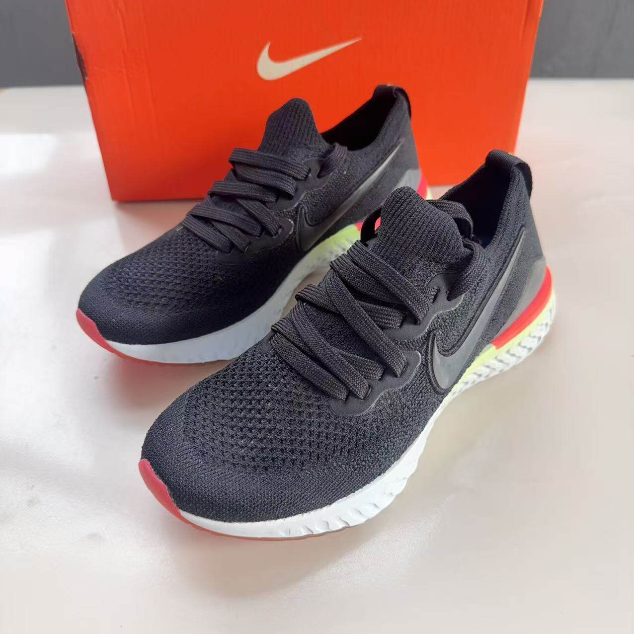 Nike/耐克EPIC REACT FLYKNIT 2 女子运动跑步鞋AQ3243-003