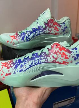 耐克NIKE Jordan Zion 3 锡安三代 黑白男子实战篮球鞋DR0676-300