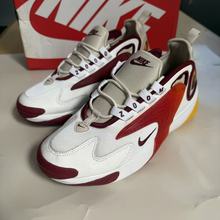 Nike Zoom 2K 舒适百搭运动低帮老爹鞋男款红黄渐变 AO0269-103