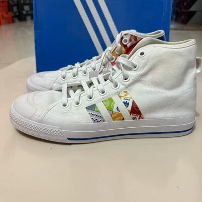 Adidas/阿迪达斯三叶草NIZZA HI RF 高帮男女运动板鞋 GX2712