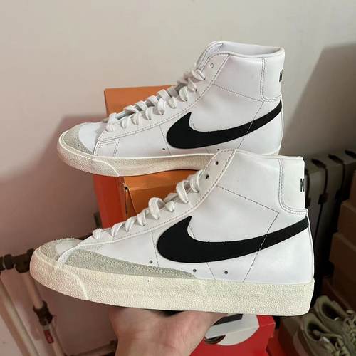 NIKE耐克 BLAZER MID '77男子开拓者高帮休闲板鞋 BQ6806-100