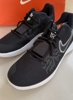 耐克NIKE KYRIE FLYTRAP 欧文黑白简版气垫篮球鞋 AO4438-001
