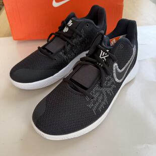 耐克NIKE KYRIE FLYTRAP 欧文黑白简版气垫篮球鞋 AO4438-001