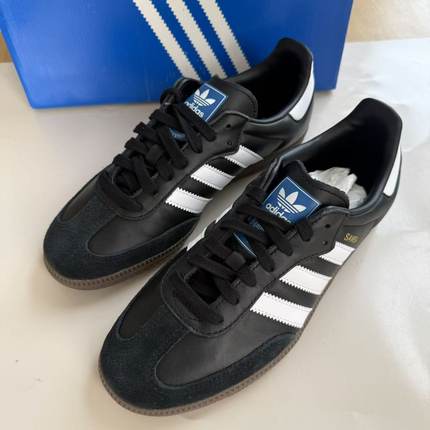 Adidas 三叶草 Samba 男女复古百搭德训鞋休闲板鞋 B75806 B75807