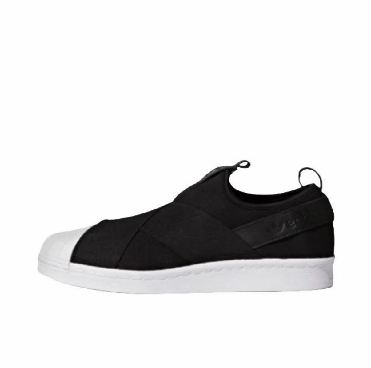 Adidas/阿迪达斯正品三叶草贝壳头一脚蹬男女运动休闲板鞋 BZ0112