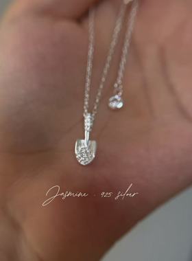 纯银项链女款2025新款高级感锁骨