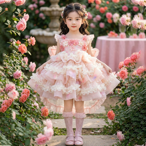 洛丽塔女童公主裙绝美生日礼服