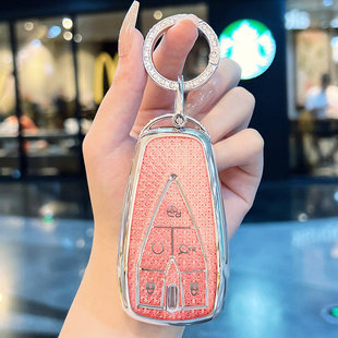 专用长安cs75plus钥匙套univ逸动25款车cs55第四代三代二uinv扣壳