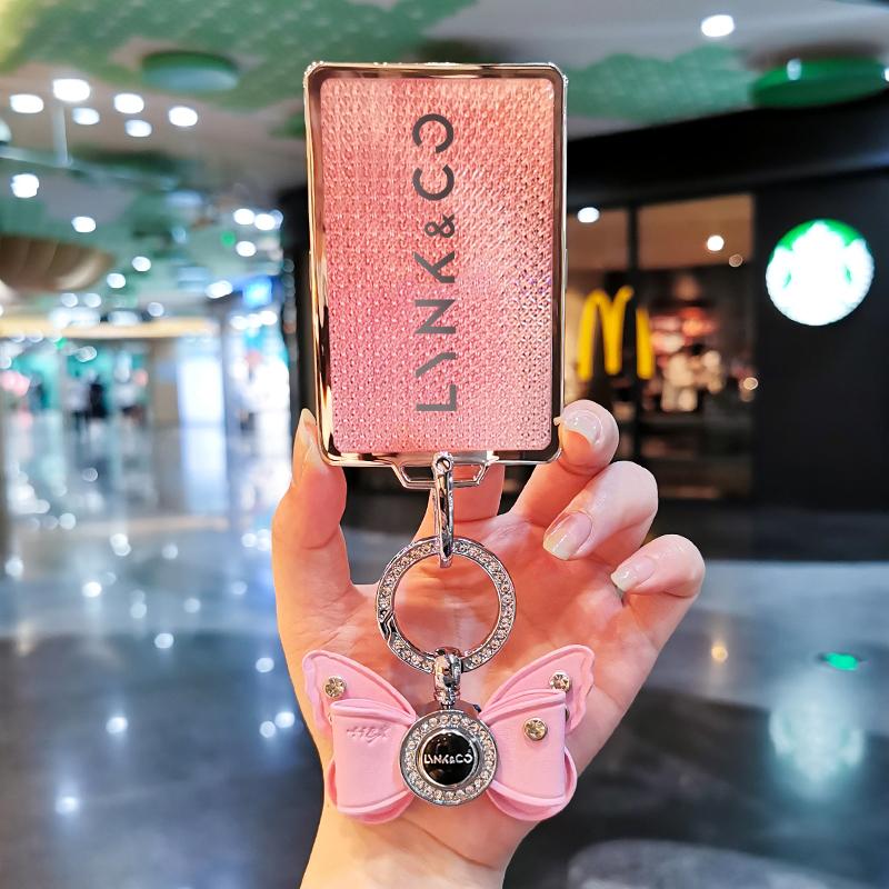 适用领克08卡片钥匙套06