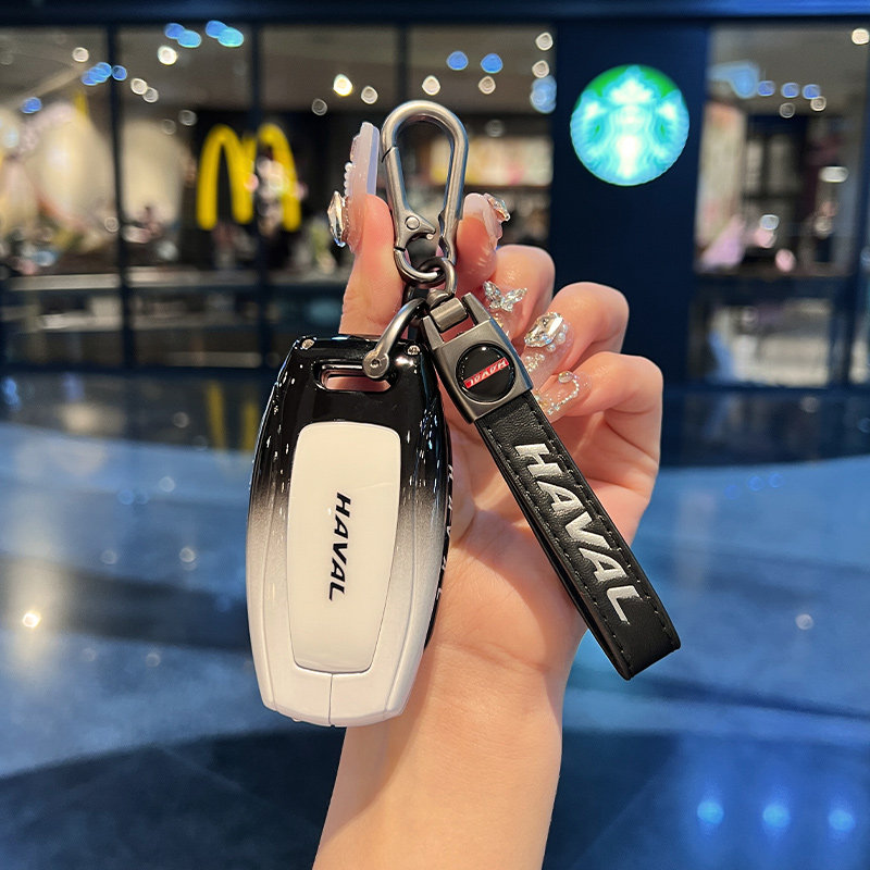 适用新哈弗h6钥匙套h5哈佛h7初恋f7x大狗m6/h2s/h4h9赤兔车包扣壳